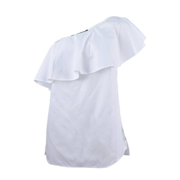 Polo Ralph Lauren Tops - White Ralph Lauren one shoulder top